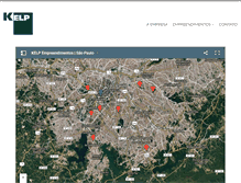 Tablet Screenshot of kelp.com.br